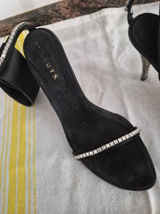 Tacones negros mujer talla 38