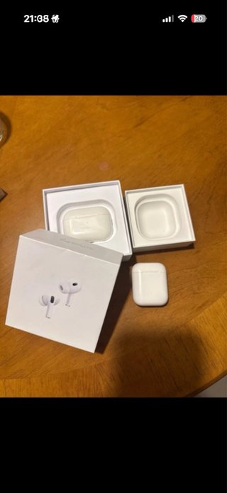 iPhone y AirPods Pro de Apple (Negro)