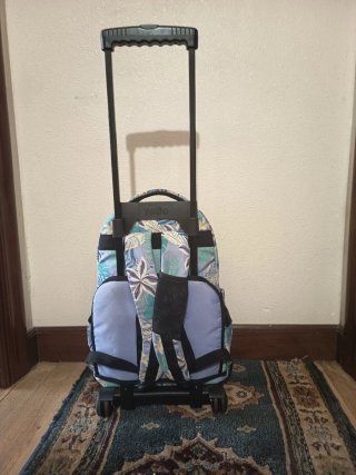 Mochila Totto floral con ruedas