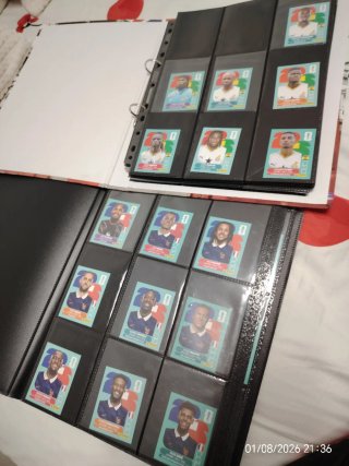 Lote 408 cromos Mundial 2026 sin repetir
