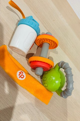 Set Sonajeros Fitness Fisher Price