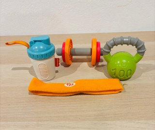 Set Sonajeros Fitness Fisher Price