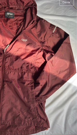 Cortavientos Uppi Mujer Rojo