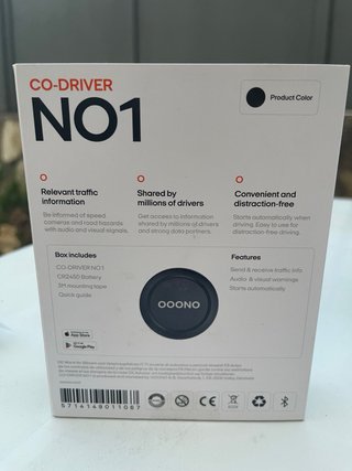 OOONO CODRIVER 1 NUEVO + SOPORTE PARASOL