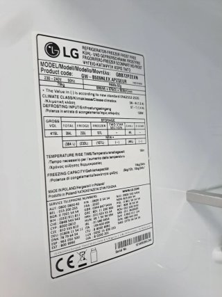 Nevera LG Total No Frost