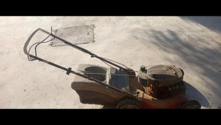 Cortadora de césped a gasolina