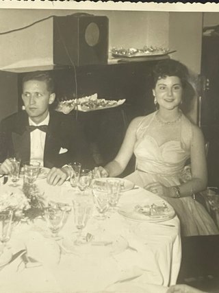 Fotografía Baile Gala Barcelona 1952