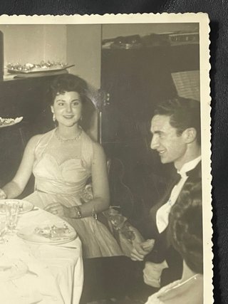 Fotografía Baile Gala Barcelona 1952