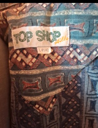 Camisa Top Shop L Estampada