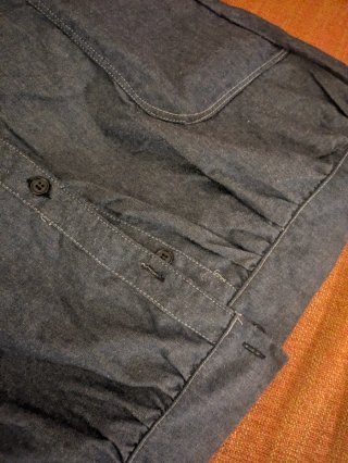 Blusa SYNDROME BCN azul talla M. 70’s vintage