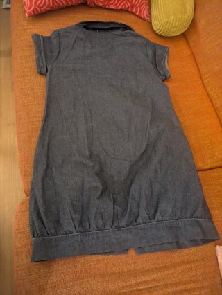 Blusa SYNDROME BCN azul talla M. 70’s vintage