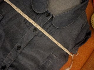 Blusa SYNDROME BCN azul talla M. 70’s vintage