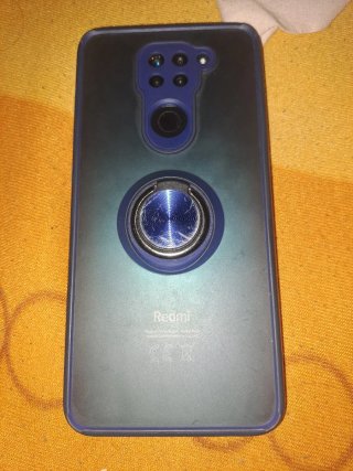 Teléfono Móvil Negro y Azul