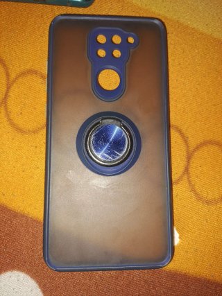 Teléfono Móvil Negro y Azul