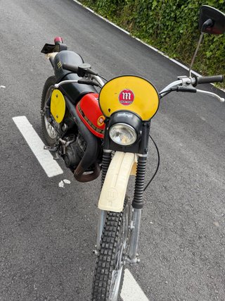 Montesa Enduro 75 Roja y Amarilla