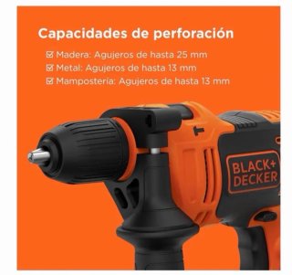 Taladro BLACK+DECKER 710W