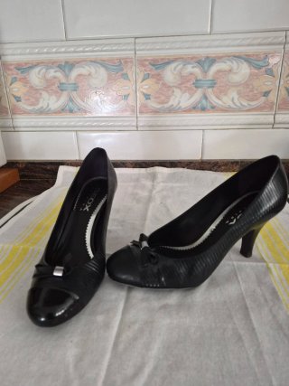 Tacones negros mujer talla 38