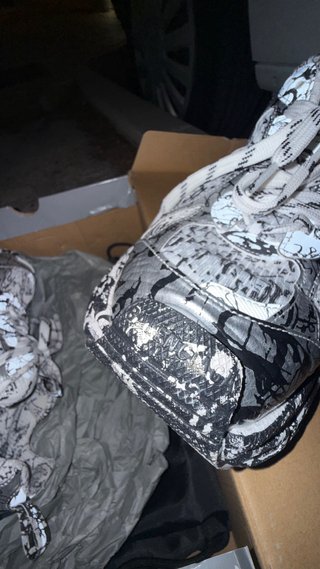Zapatillas Balenciaga Negras y Blancas
