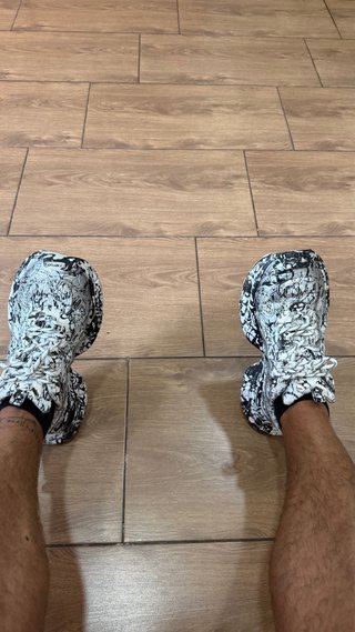 Zapatillas Balenciaga Negras y Blancas