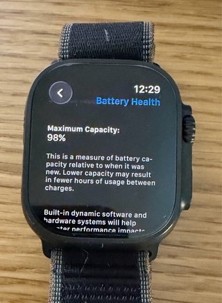 Apple Watch Ultra 3 Negro en perfecto estado