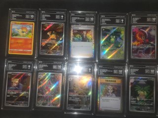Lote 10 Cartas Pokémon PCG