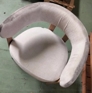 Pack 2 Sillas Comedor Reposabrazos Tapizado