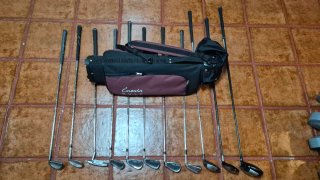 Juego Palos Golf y Bolsa Enesis Golf