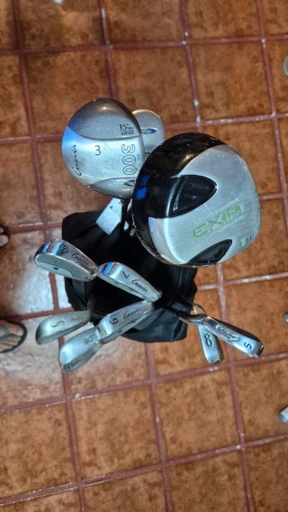 Juego Palos Golf y Bolsa Enesis Golf