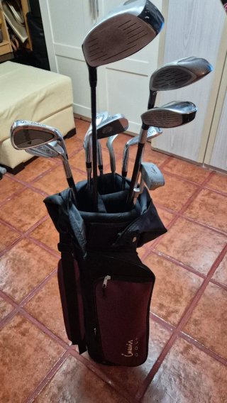 Juego Palos Golf y Bolsa Enesis Golf