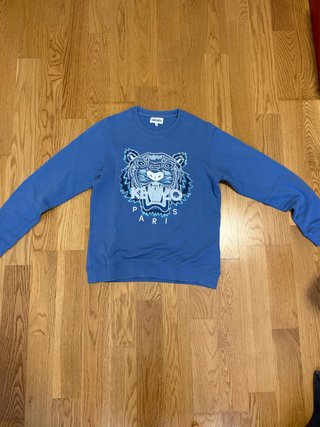 Sudadera Kenzo Azul con Tigre