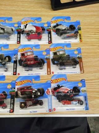 Lote de 9 Coches Hot Wheels