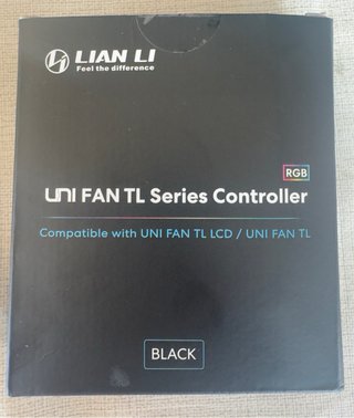 Lian Li UNI FAN TL LCD 120 Reverse + Controladora
