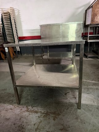 Mesa de acero inoxidable industrial CENTRAL