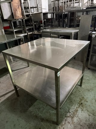 Mesa de acero inoxidable industrial CENTRAL