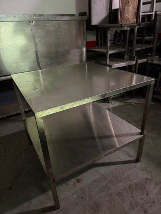 Mesa de acero inoxidable industrial CENTRAL
