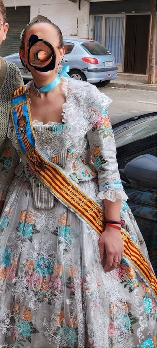 Alquiler Traje de Fallera Blanco