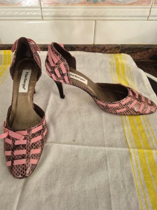 Tacones Pilar Burgos Mujer Rosa