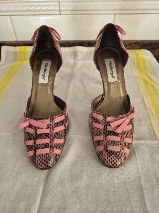 Tacones Pilar Burgos Mujer Rosa