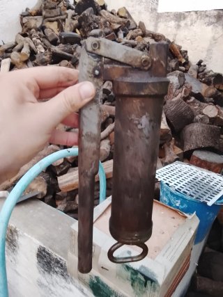 Pistola engrasadora para maquinaria