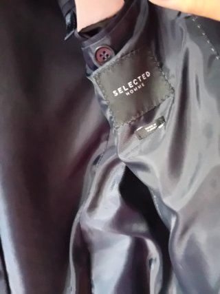 Giacca uomo blu taglia 46