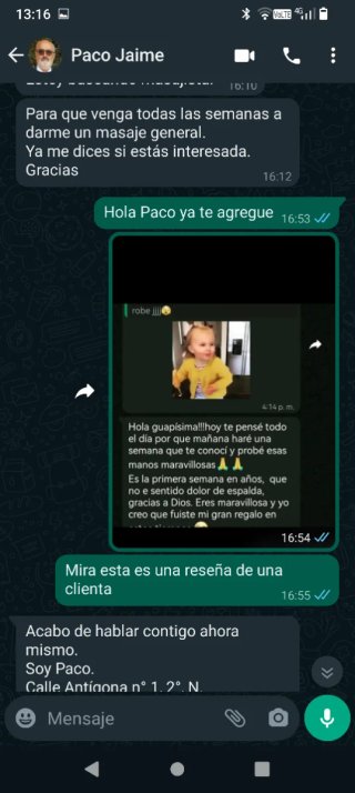 Masajes profesionales