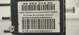 ABS PEUGEOT 308 Sport 9665331980