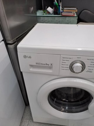Lavadora LG Direct Drive 6 kg