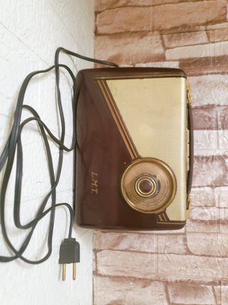 Radio antigua válvulas baquelita Vintage época