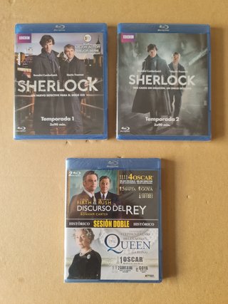 Películas/Series Blu-ray (A 8 € unidad)