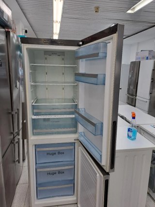 Nevera Haier plateada nofrost