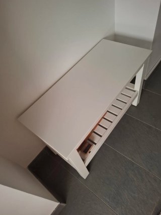 Mesa/Banco Hemnes Ikea Blanco