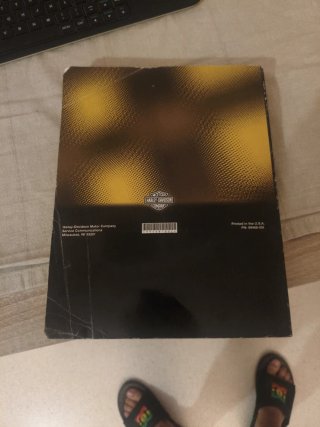 Manual Propietario Harley Davidson 2000