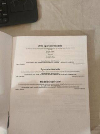 Manual Propietario Harley Davidson 2000