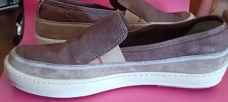 Camper mocassini uomo beige/grigio